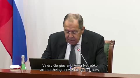 Ukraine War - Russia's Foreign Minister Sergey Lavrov speech