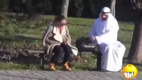 Funny prank video. Fake terrorist.