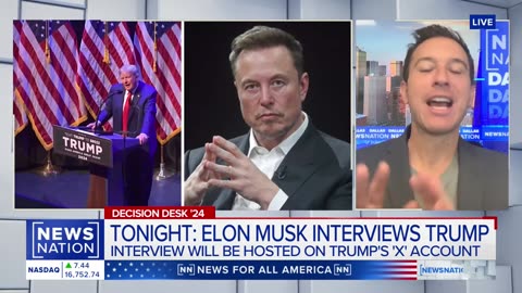 Elon Musk to interview Donald Trump Monday night on X | NewsNation Live