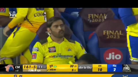 CSK win 2023 IPL Cup in Just 2 ball