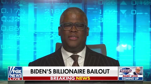 This is a billionaire bailout- Charles Payne