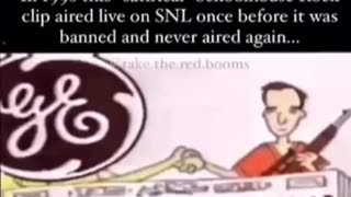 1998 Old SNL video shown once and then banned