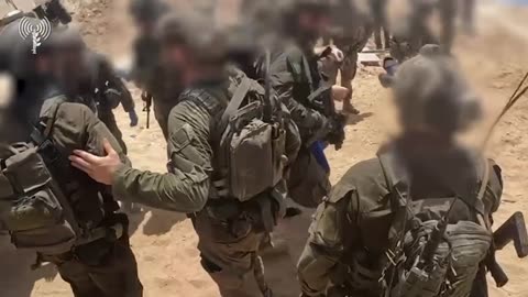 Video from the helmet cameras of Israeli Navy Seal of the moments of the