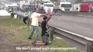 Truck Drivers Block Roads In Brazil After Far-Right President Loses Re-Election Bid