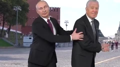 😂😂😂Vladimir Putin dancing with Biden😂😂😂