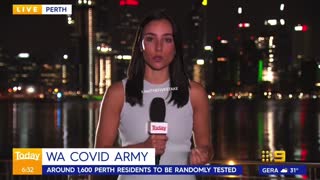 Australian Leader Sends “COVID Army” Door-to-Door