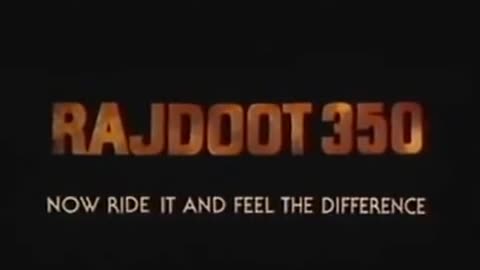 Yamaha RD 350 Advertisement