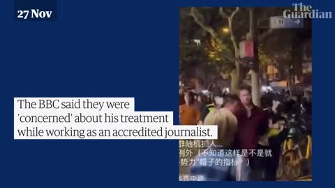 China defends BBC journalist arrest_ he did not volunteer his foreign press card'