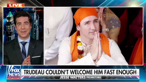 Jesse Watters on Trudeau being fooled by the fake nation of Kailasa