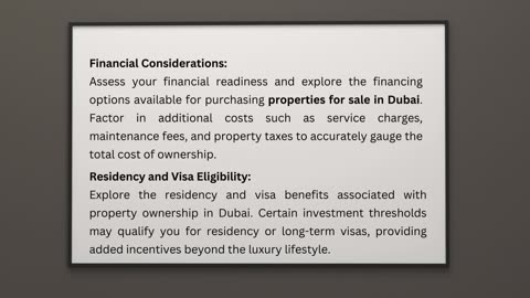 What to Check to Buy a Luxury Property for Sale in Dubai