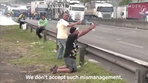 Truck Drivers Block Roads In Brazil After Far-Right President Loses Re-Election Bid | Insider News