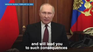 VIDEO: Putin Sends Message to Biden