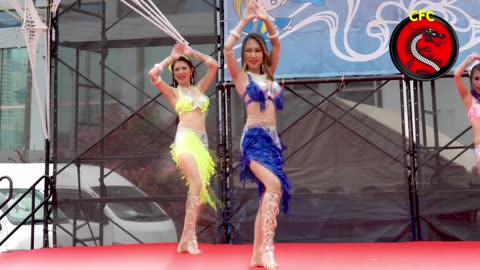 Kajra Re With Korean Bally Dance Show