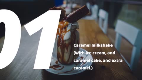 caramel milkshake