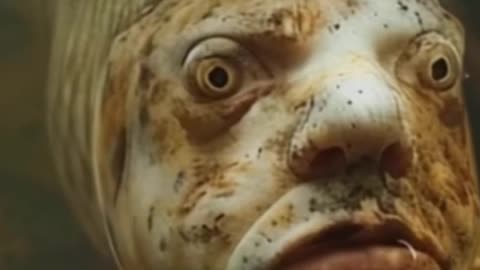 Strange Fish with Human Faces. Are these real?!