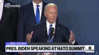 Biden Introduces Zelensky as “President Putin” at NATO Summit
