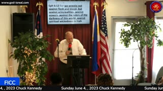 June 4, , 2023 Sunday Message: WATCH AND PRAY - Chuck Kennedy