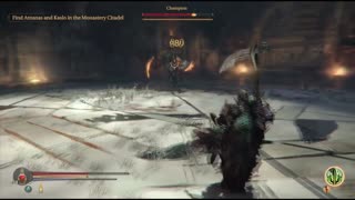 Lords of the Fallen Champion Boss Fail NGplus