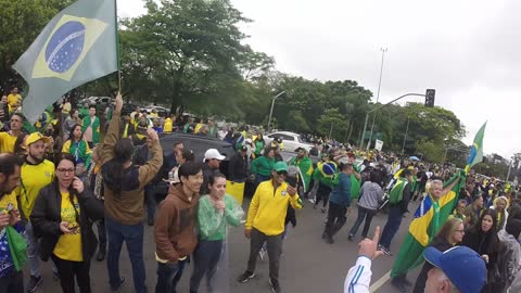 Manifestação no Ibiraquera contra a fraude eleitoral - São Paulo - 02-nov-2022 8787