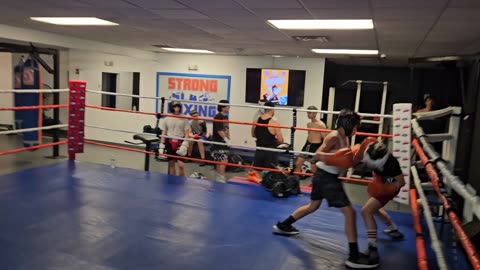 Joey sparring Nico 2. 12/12/23