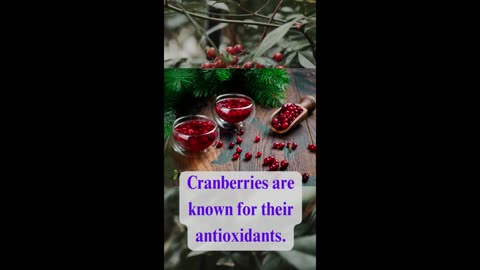 FoOd FaCtS - cranberries