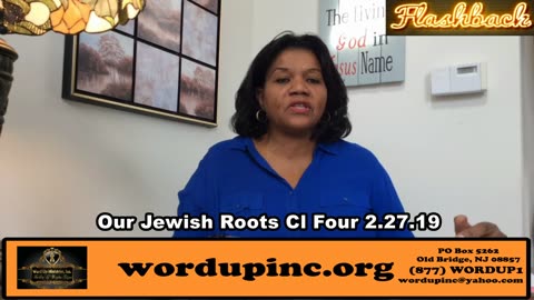 Our Jewish Roots Cl Four 2.27.19-FB