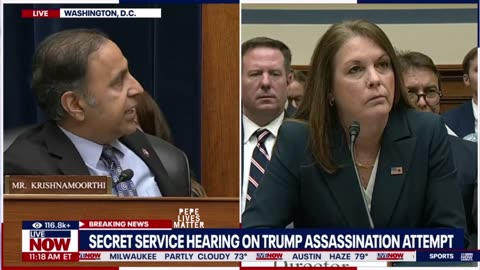 SECRET SERVICE HEARING ON TRUMP ASSASSINATION ATTEMPT~House Rep Eviscerates Secret Service Director Kim Cheatle & Plays A Video Showing Ppl Pointing To Roof & Alerting Authorities