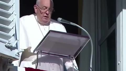Pope Condemns Israeli Terrorism