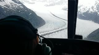 Reaching Alaskan Glaciers by Helicopter