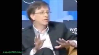 2008 Bill Gates and Klaus Schwab Discuss at the WEF, Malaria, Reducing the Population