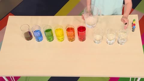 Making a Colorful Musical Water Xylophone at Home