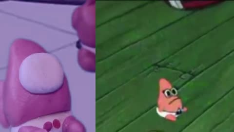 Among Us VS Spongebob MEME COMPILATION