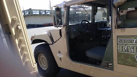 A Humvee Ride From The Battlefield Las Vegas Range