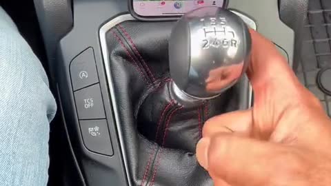 Gear shift of automobile, car repair