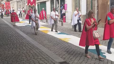 Feast and procession of Corpus Christi in Melgaço, in June 2022.