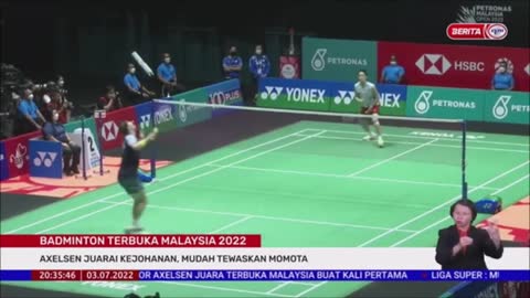 3 JULAI 2022-BERITA PERDANA-BADMINTON TERBUKA MALAYSIA 2022-AXELSEN JUARAI KEJOHANAN