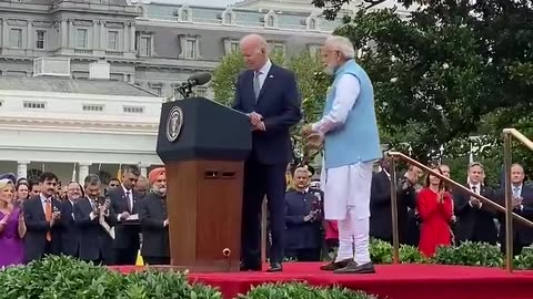 President Biden welcomes PM Modi to the US