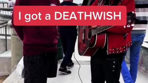 0100DEATHWISH . Red Leather - Red Leather