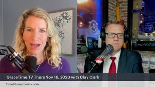 GraceTime TV LIVE! Clay Clark exposes the Globalist Marxist Agenda for America