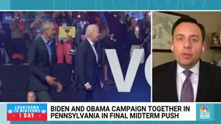 Biden, Obama Campaign In Pennsylvania Ahead Of Midterm Elections