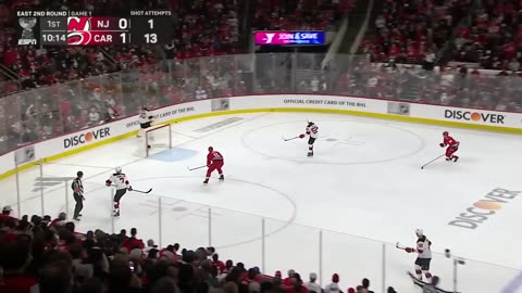 Pesce scores for NHL Canes round 2 game 1 2023 Playoffs