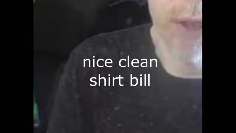 Billy Wilkins does not wash his clothes