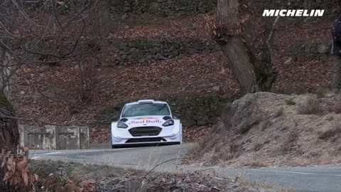 Ogier testing - 2018 WRC Rally Monte-Carlo - Michelin Motorsport
