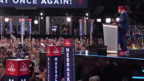 Hulk Hogan energizes crowd at RNC calling Donald Trump "A real American Hero"