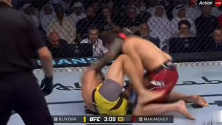 Islam Makhachev dominates Charles Oliveira in UFC 280!