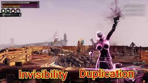 Conan Exiles Invisibility spell Duplication Spell busty