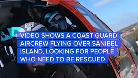 HURRICANE IAN: COAST GUARD RESCUES 2 PEOPLE, 3 CATS