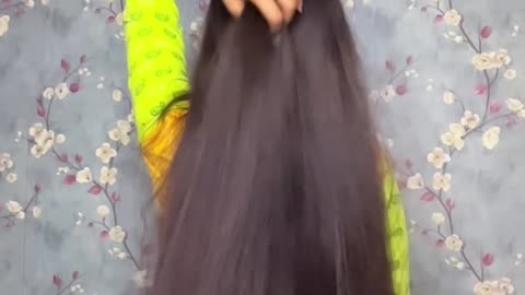 SILKY LONG HAIR PLAY