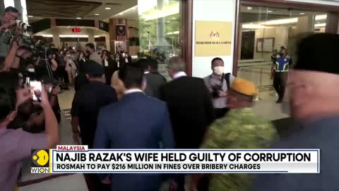 Malaysia's former PM Najib Razak's wife gets 10 years jail for corruption| Latest English News| WION