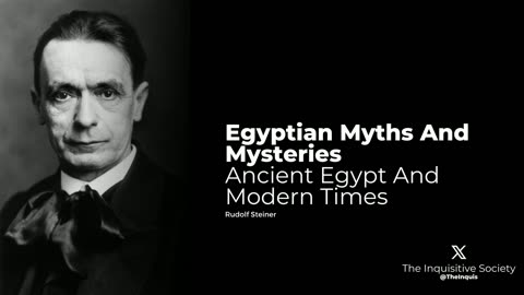 Rudolf Steiner - Egyptian Myths And Mysteries 2 Cosmic Events In Our Religious Views